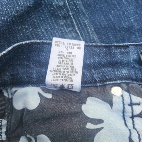 Lucky Brand Women's Reg Inseam Bootcut Low Rise Dark Blue Jeans Sz 0 - Picture 2 of 8